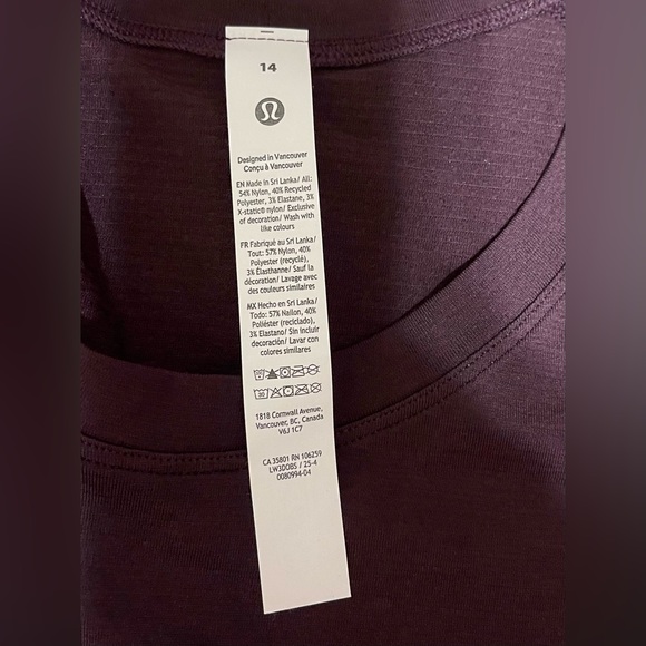NWT Lululemon Swiftly Tech Long-Sleeve Shirt, 14 - Picture 3 of 7